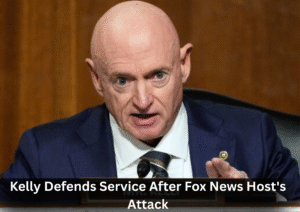 Senator Mark Kelly Responds to Fox News Host’s Criticism of His Military Background