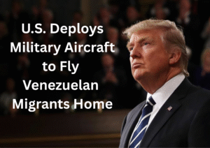 Trump Administration Approves Military Aircraft for Venezuelan Migrant Repatriation Effort