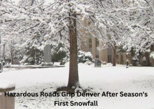 Denver Wakes to Season’s First Snowfall, Bringing Hazardous Roads and Widespread Travel Delays