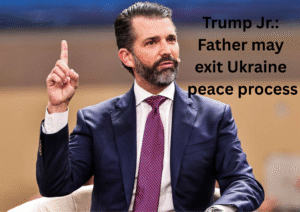 Trump’s Son Signals Possible Shift in U.S. Approach to Ukraine Conflict