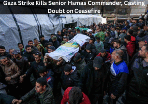 Hamas Says Senior Military Figure Killed in Gaza Strike, Raises Ceasefire Concerns