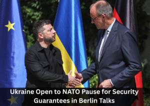 Ukraine Signals Willingness to Pause NATO Bid as Security Guarantees Take Center Stage in Berlin Talks