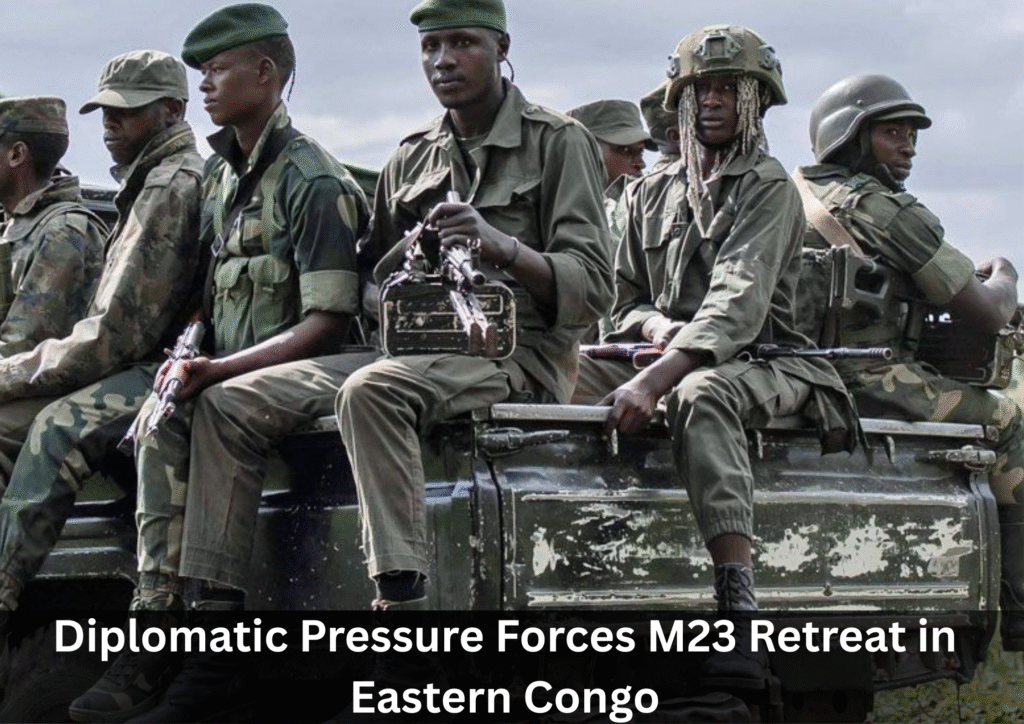 M23 Rebels Signal Pullback From Eastern Congo City Amid Rising Diplomatic Pressure