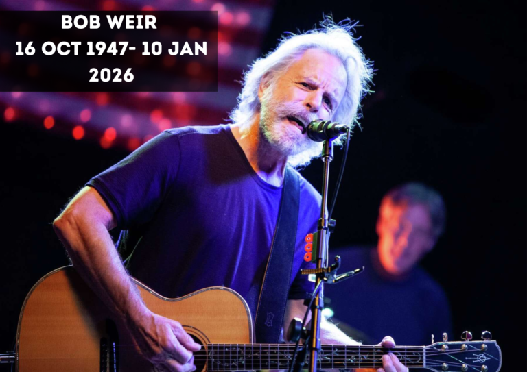 Grateful Dead Co-Founder Bob Weir Dies at 78
