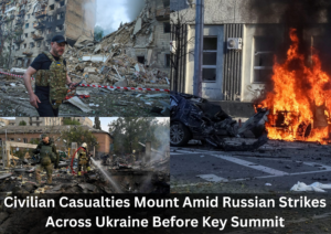 Russian Attacks Hit Multiple Ukrainian Regions as Civilian Casualties Rise Ahead of Global Talks