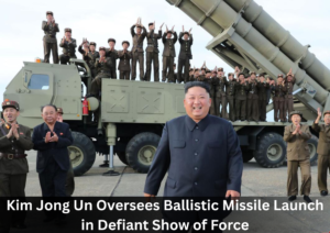 North Korea Fires Ballistic Missiles as Kim Jong Un Supervises New Rocket System Trial