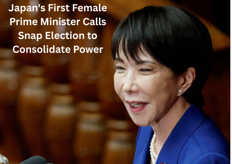 Japan’s First Woman Prime Minister Calls Snap Election to Strengthen Leadership