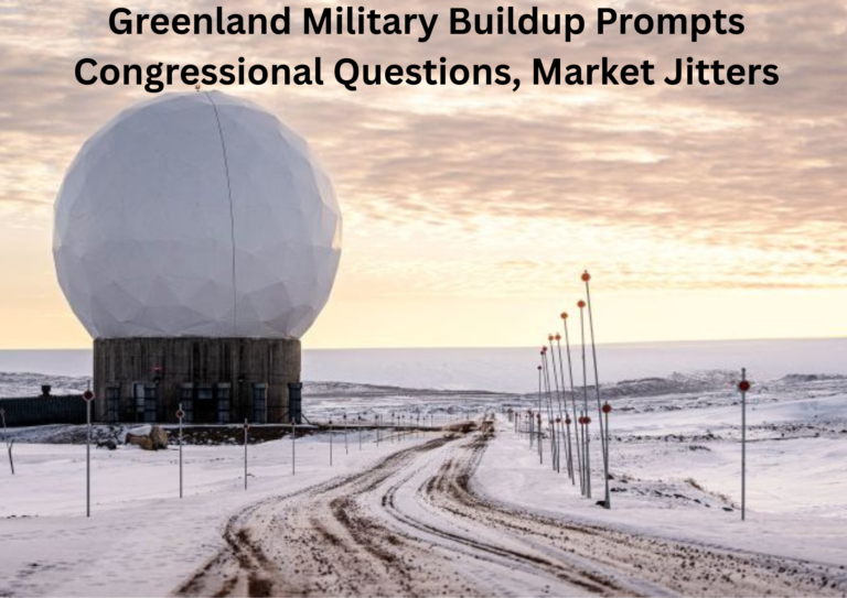 U.S. Military Activity in Greenland Sparks Lawmaker Questions and Investor Unease